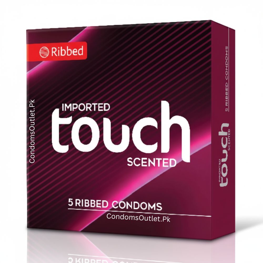 Buy Touch Ribbed Condoms (5s) Online | Extra Stimulation | CondomsOutlet.Pk