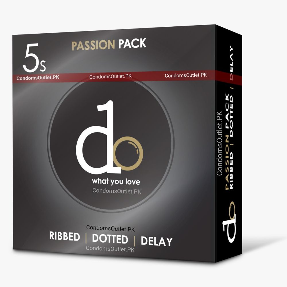 Do 3-in-1 Passion Pack (5 Condoms) | Ribbed, Dotted & Delay