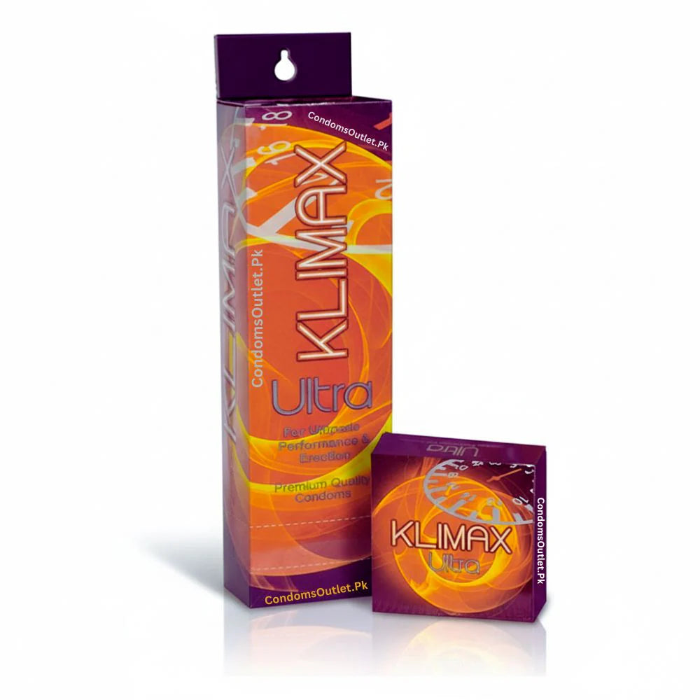 Klimax Ultra (24 Pack) | Colored & Delay Dispenser | CondomsOutlet.pk