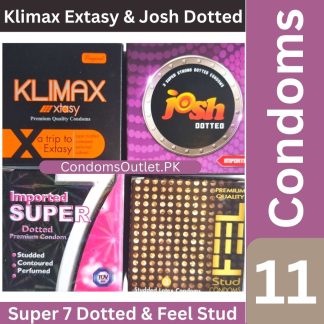 Best Dotted Condoms Pack of 4 - CondomsOutletPk
