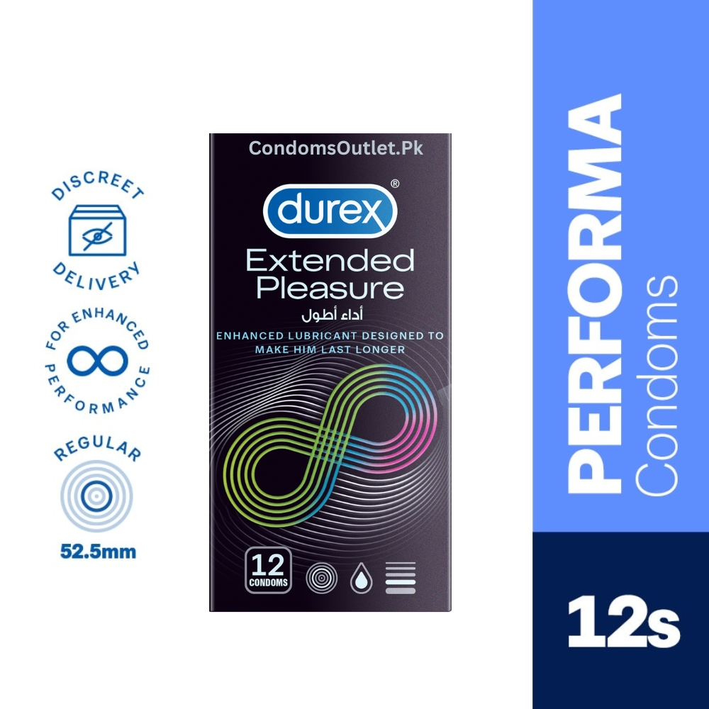 Experience Prolonged Pleasure Buy Durex Extended Pleasure Condoms in Islamabad from CondomsOutlet.PK