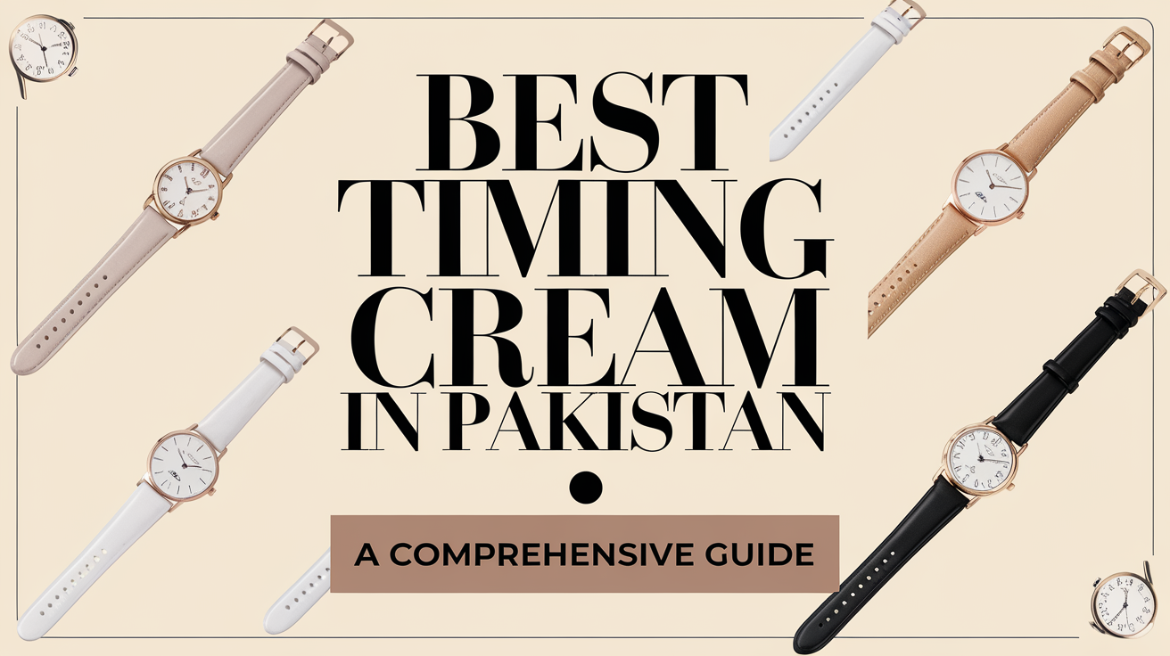 Best Timing Cream in Pakistan A Comprehensive Guide