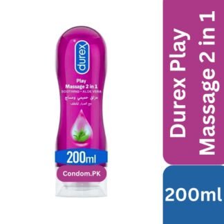 Durex Massage 2 in 1 Aloe Vera Soothing Lube 200ml