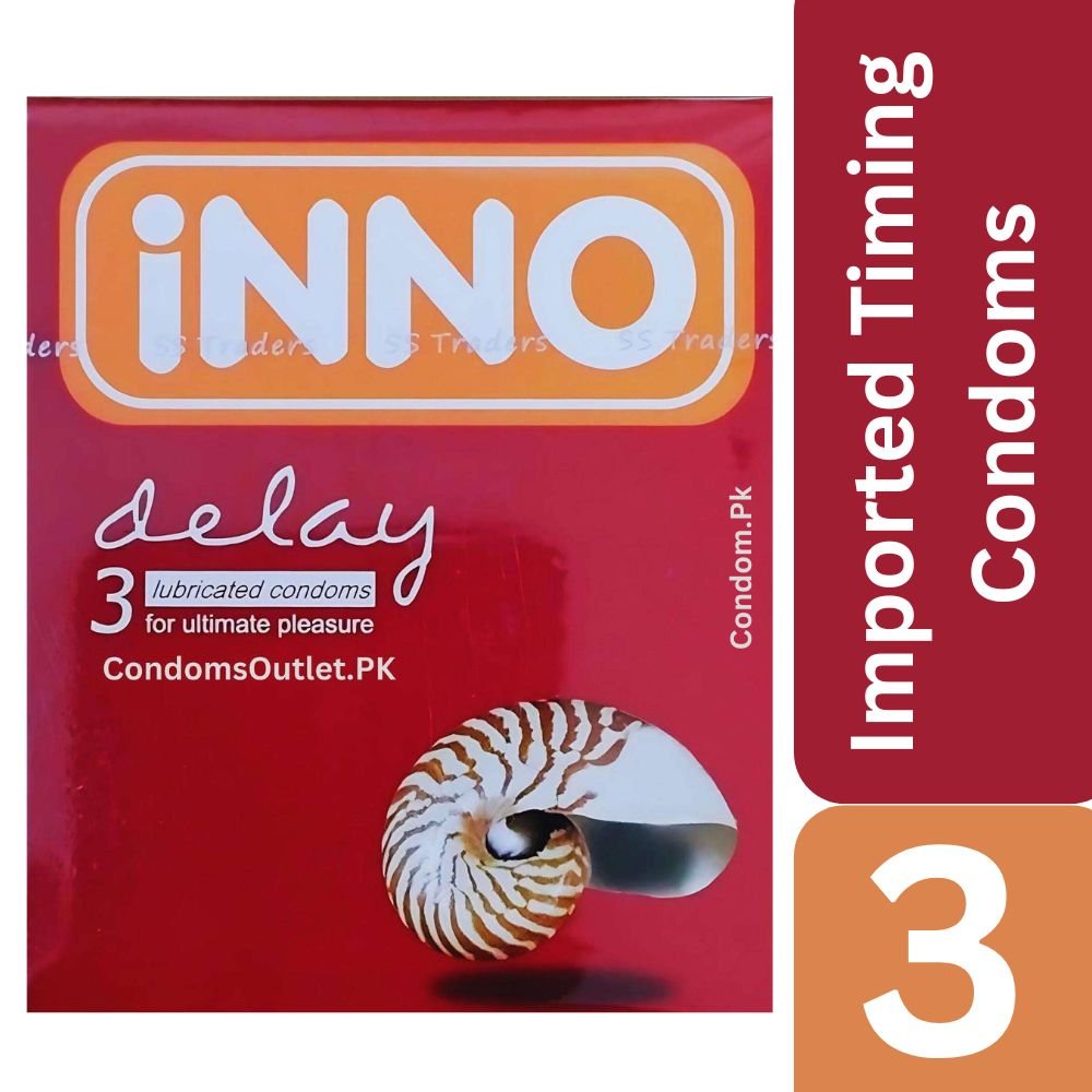 Inno Dotted Delay Condoms 1 Inno Dotted Delay Condoms