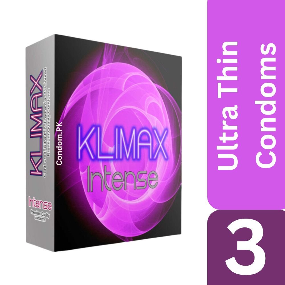 Klimax Intense Condoms 3s 1 Klimax Intense Condoms 3s