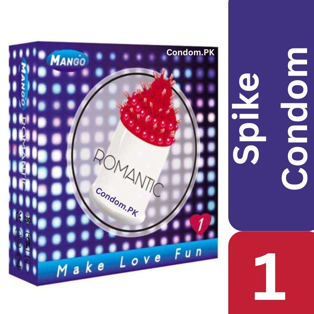 Mango Romantic Spike Condom 1 Mango Romantic Spike Condom