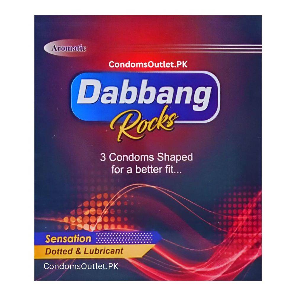 Dabbang Dotted Condoms (3 Pack) – Intensified Sensation