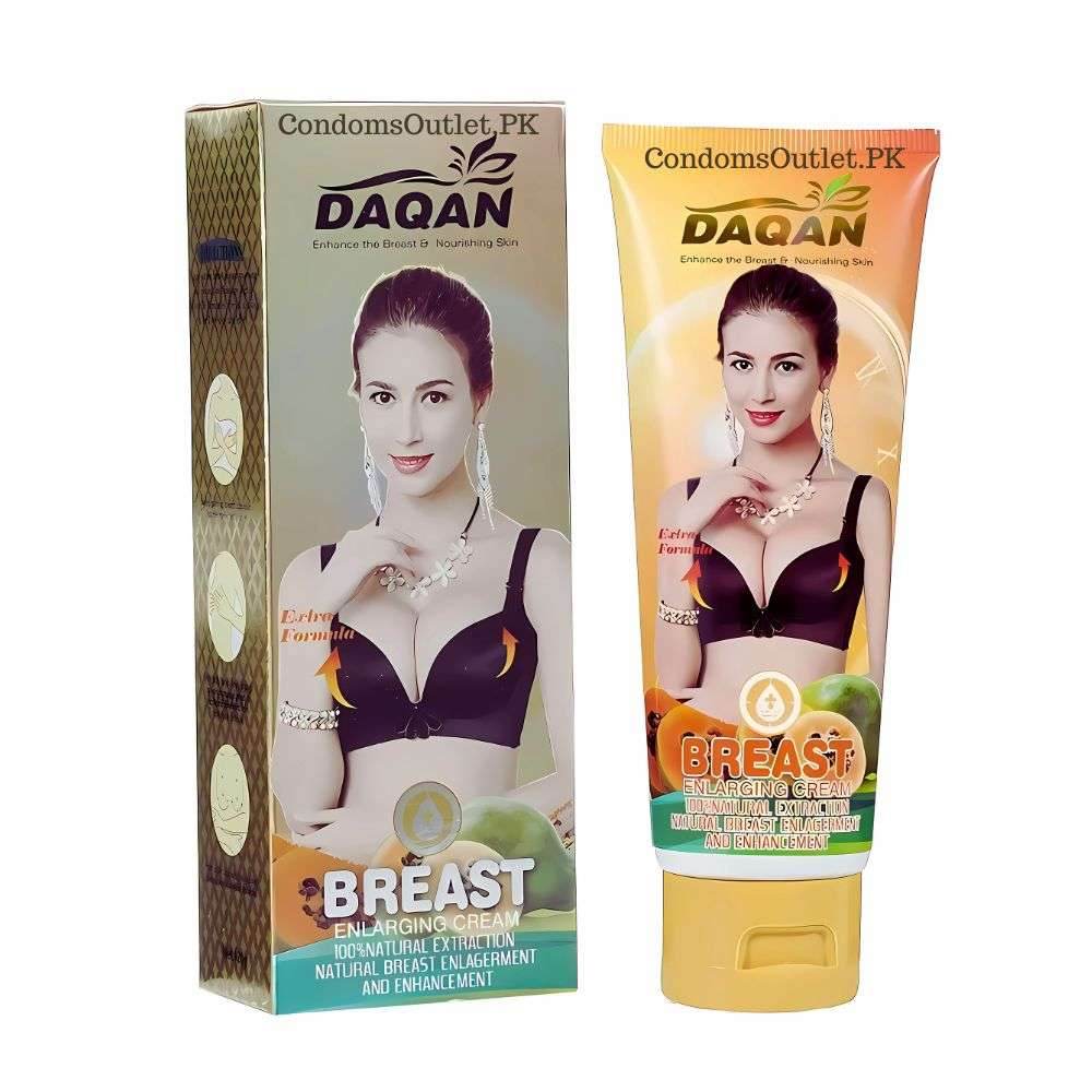 Daqan Breast Enlarging Cream (120gm) – Organic Plumping Formula