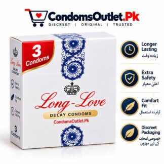 Amor Long Love Delay Condoms 3 Pack
