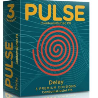 Pulse Delay Premium Condoms (3 Pack) – Long Lasting Timing