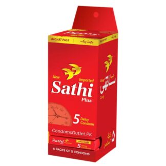 Sathi Plus Delay Condoms 30 Pack
