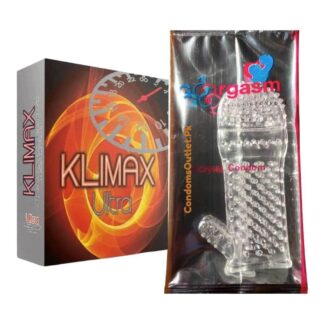Silicone Condom & Klimax Condom Bundle